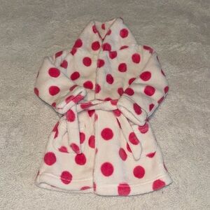 Joe fresh polka dot robe